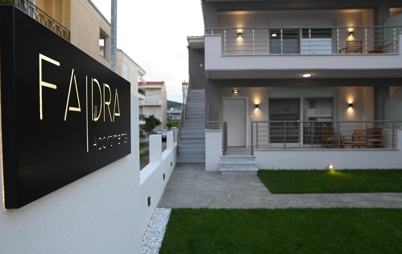 Faidra Apartments Néa Péramos Eksteriør bilde